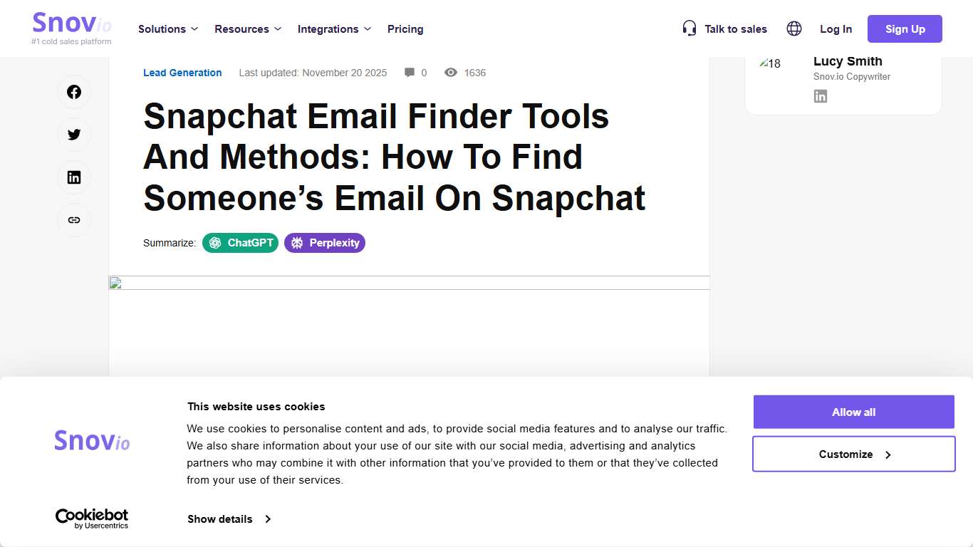 Snapchat Email Finder Tools And Methods: How To Find Someone’s Email On Snapchat